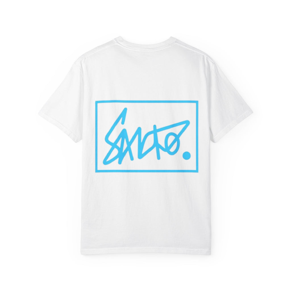 Sancho Classic T-Shirt White and Blue Logo