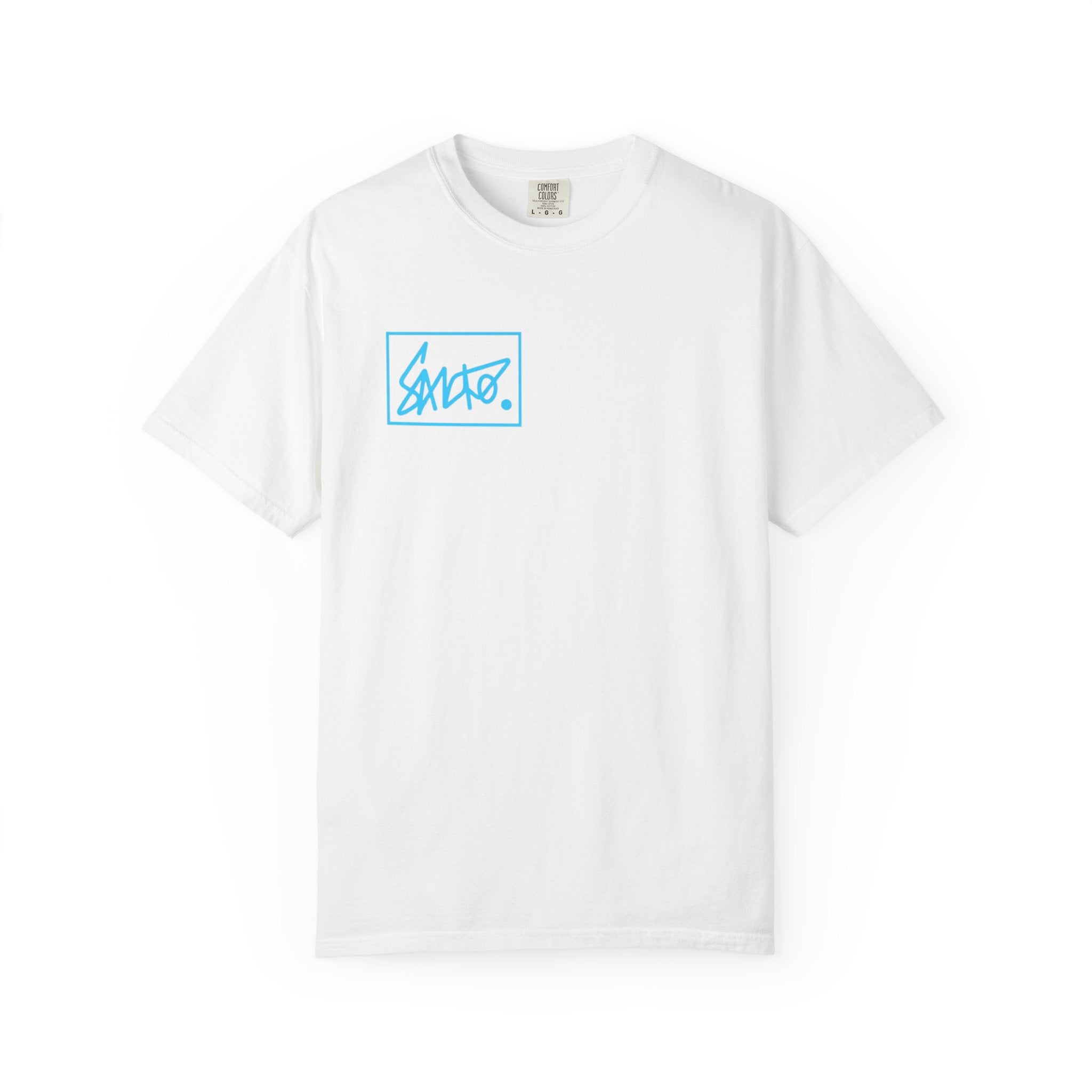 Sancho Retro Logo Box Tee White