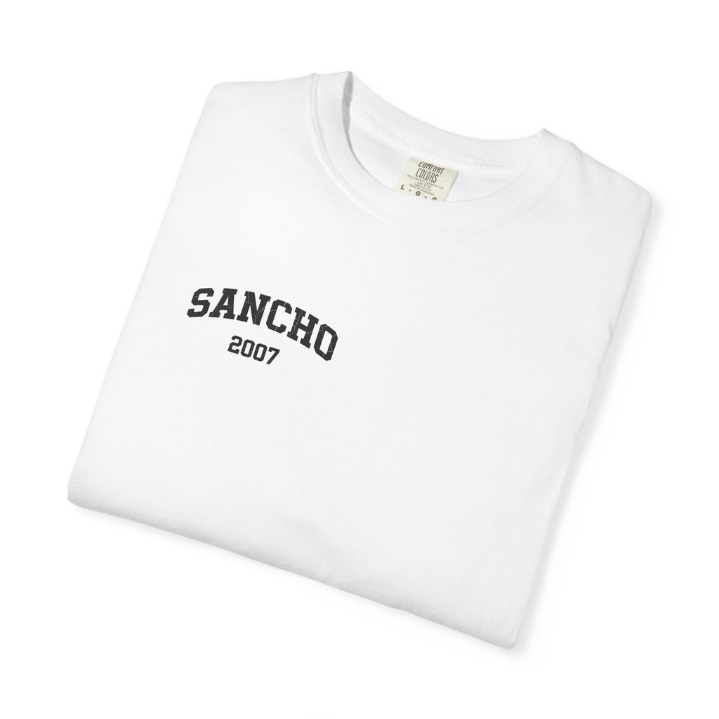Sancho 2007 Graphic T-Shirt "You Know It's Good" Back Print