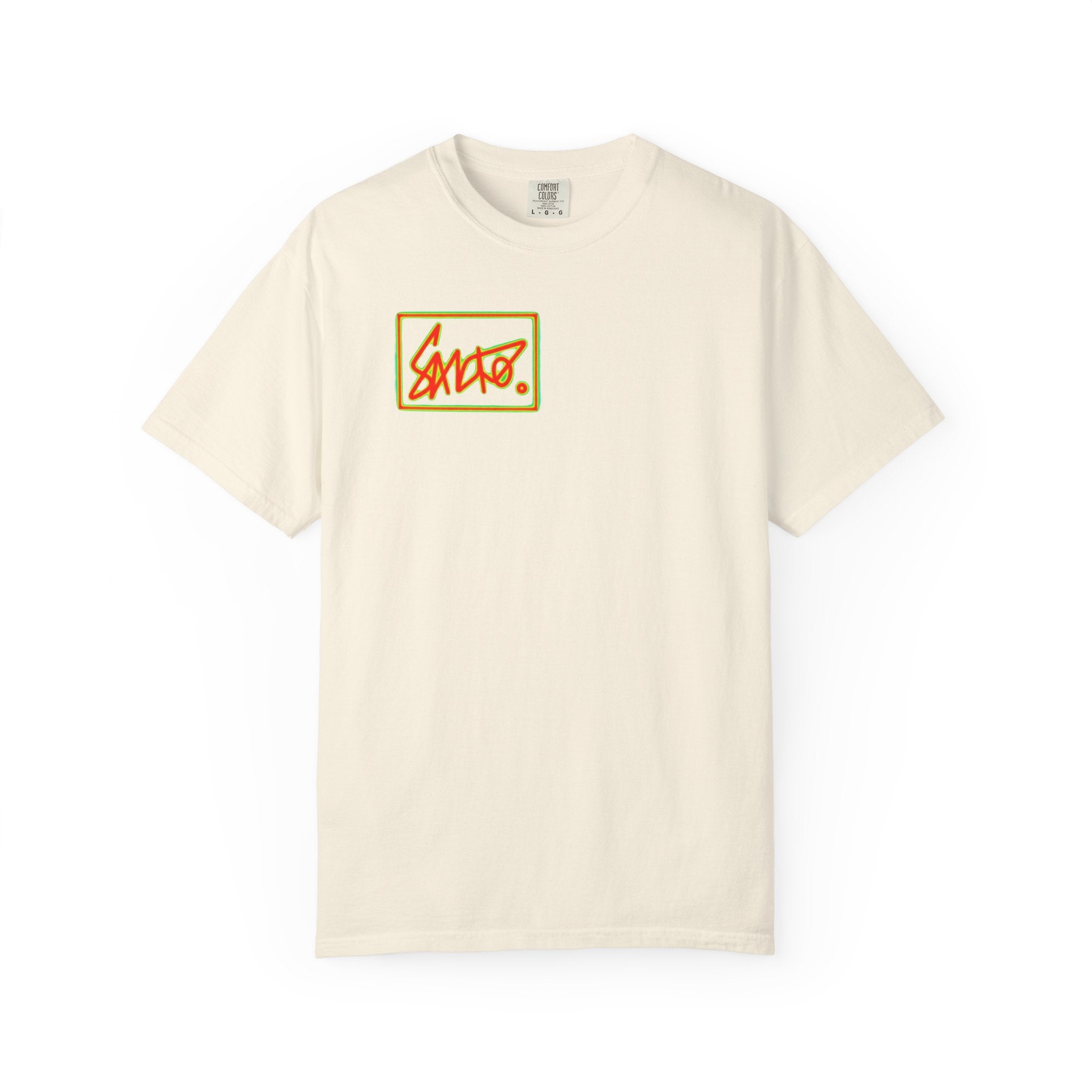Sancho Red Heat Classic Logo T-Shirt Beige
