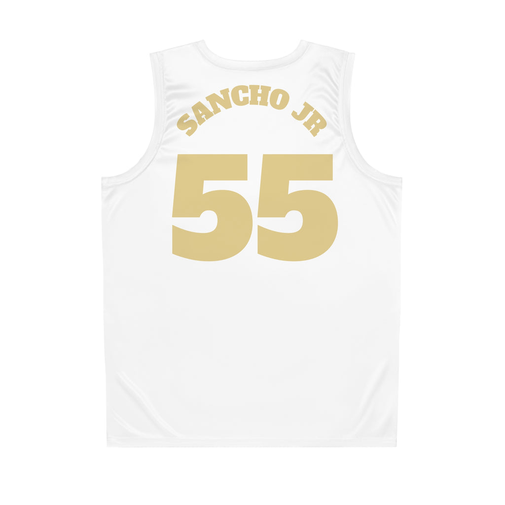 Custom 'Sancho Jr 55' Basketball Jersey