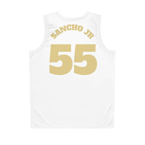 Custom 'Sancho Jr 55' Basketball Jersey
