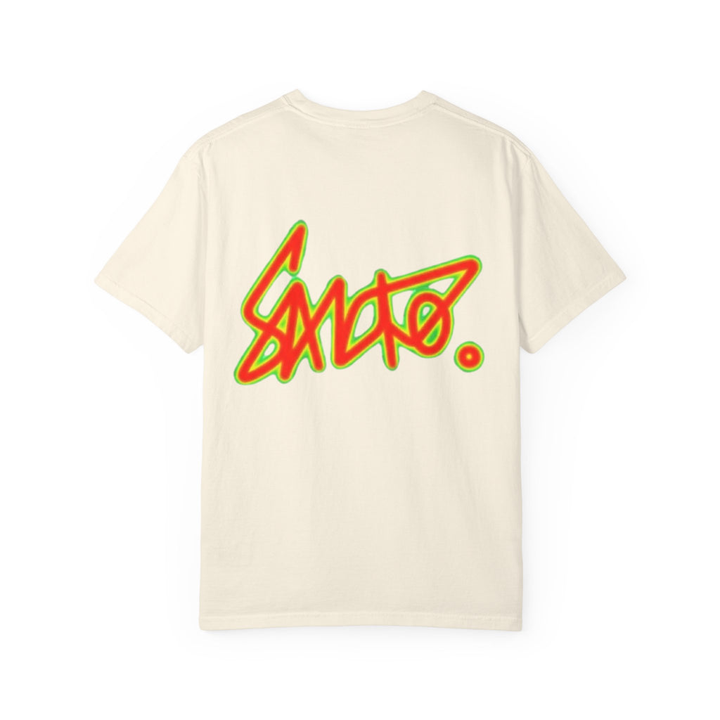 Sancho Red Heat Classic Logo T-Shirt Beige