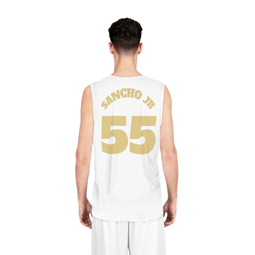 Custom 'Sancho Jr 55' Basketball Jersey