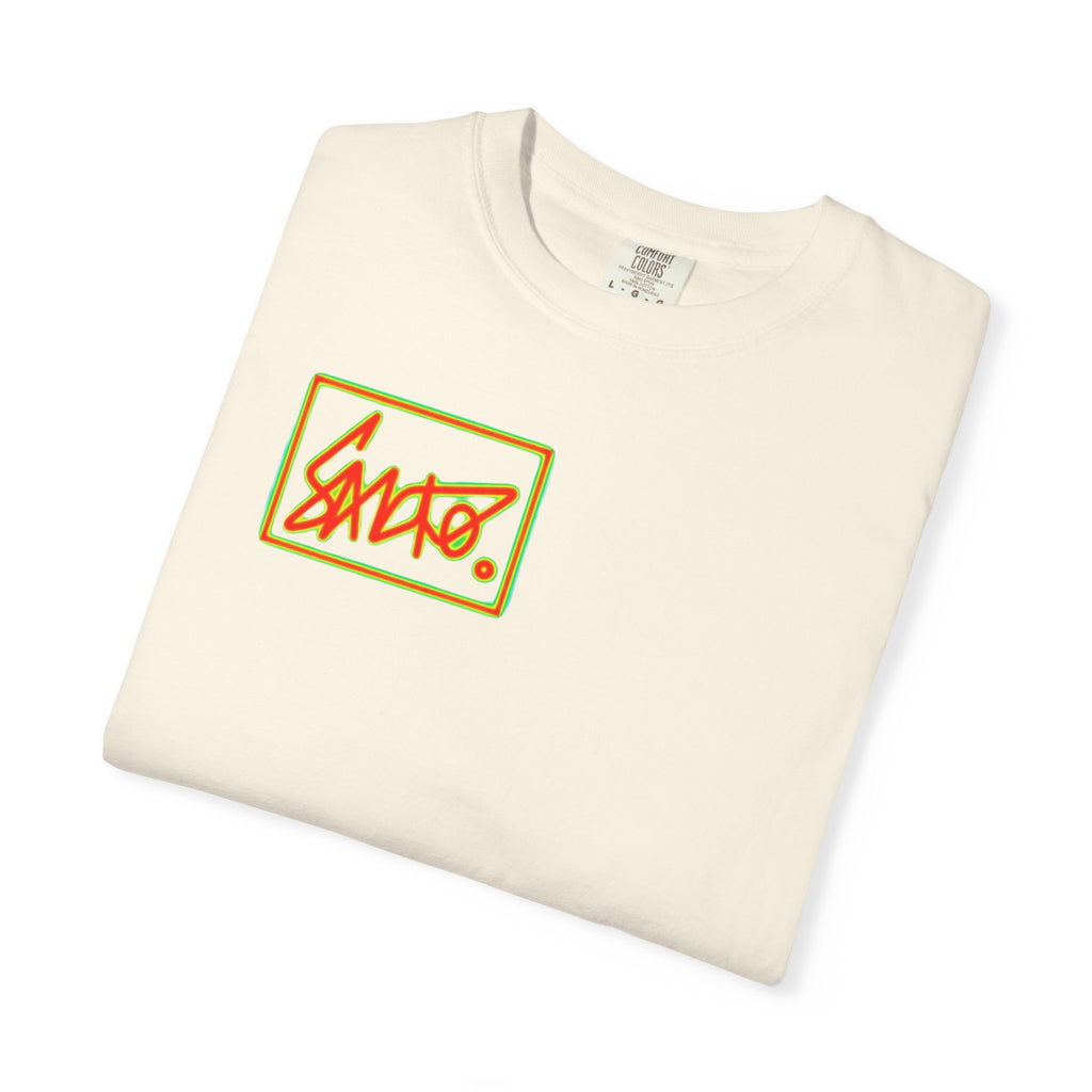 Sancho Red Heat Classic Logo T-Shirt Beige