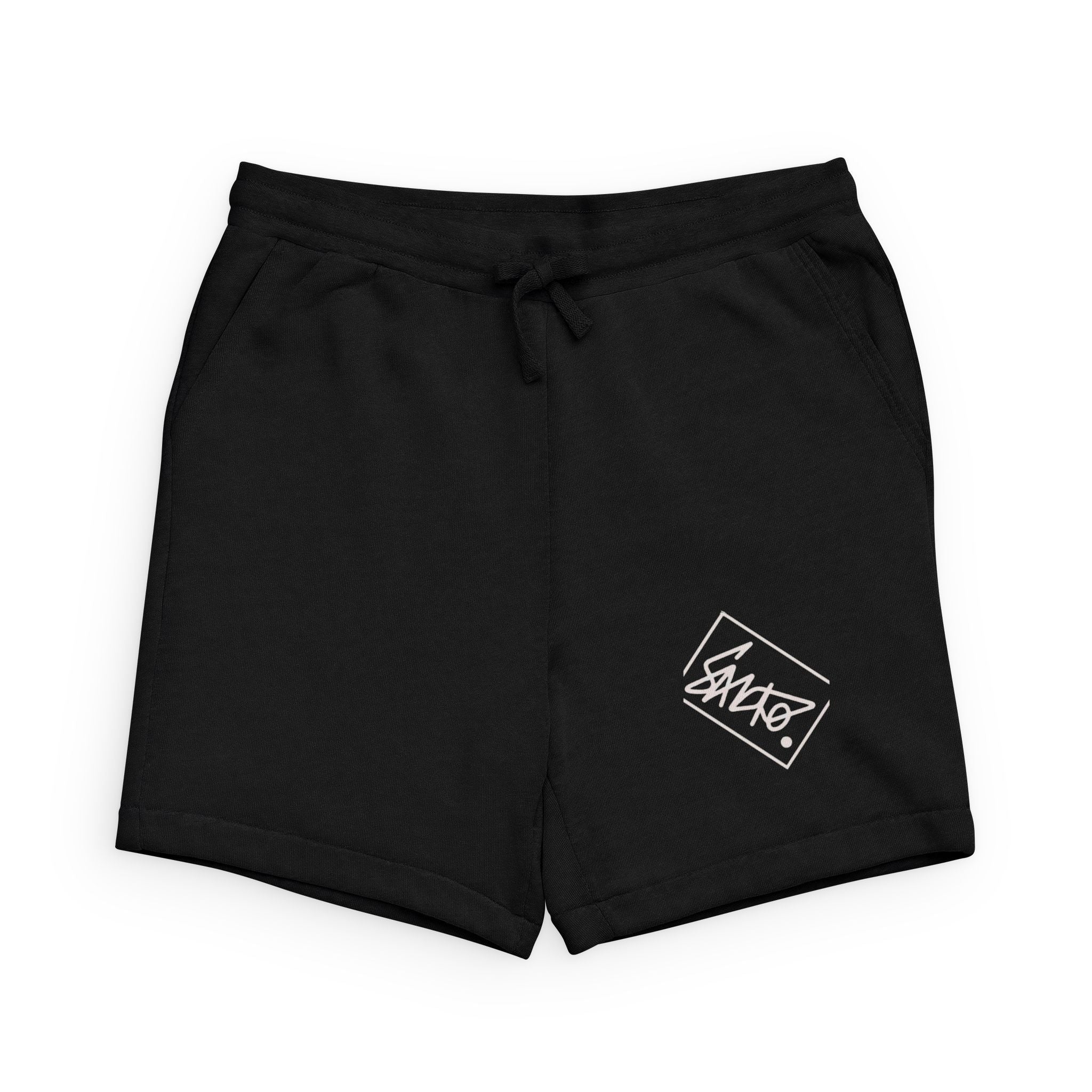 Street Logo Sweatshorts — Black Fleece Casual Shorts