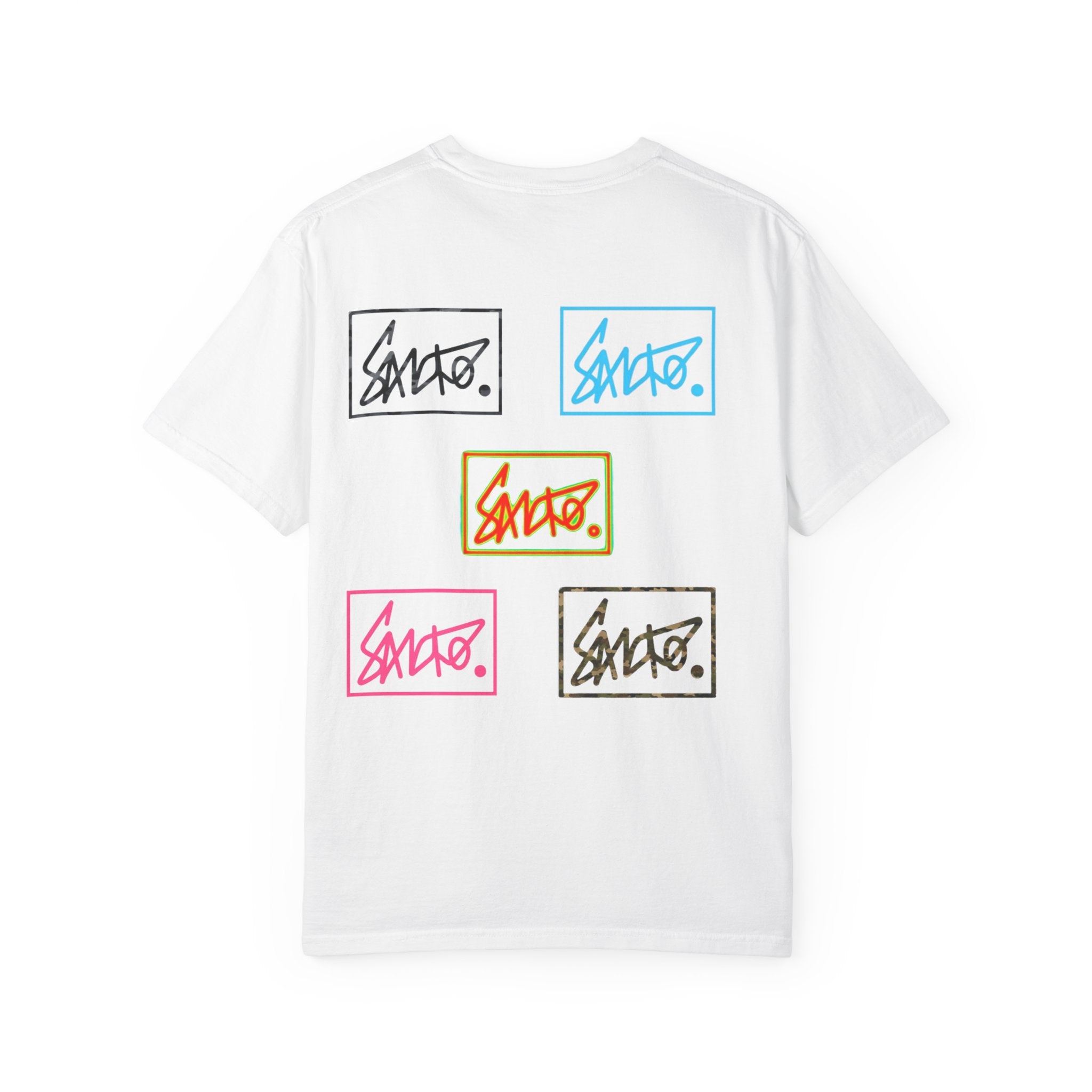 Sancho Retro Logo Box Tee White