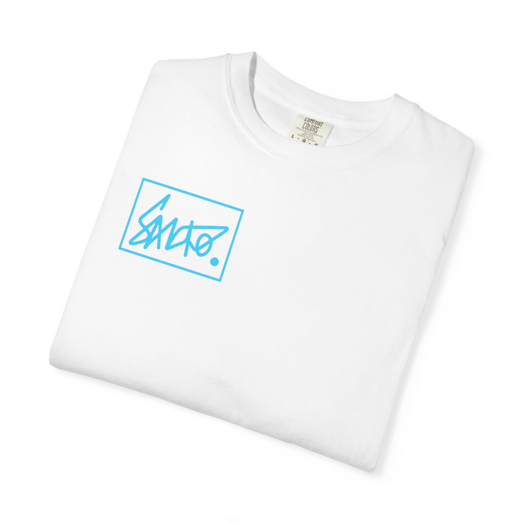 Sancho Classic T-Shirt White and Blue Logo