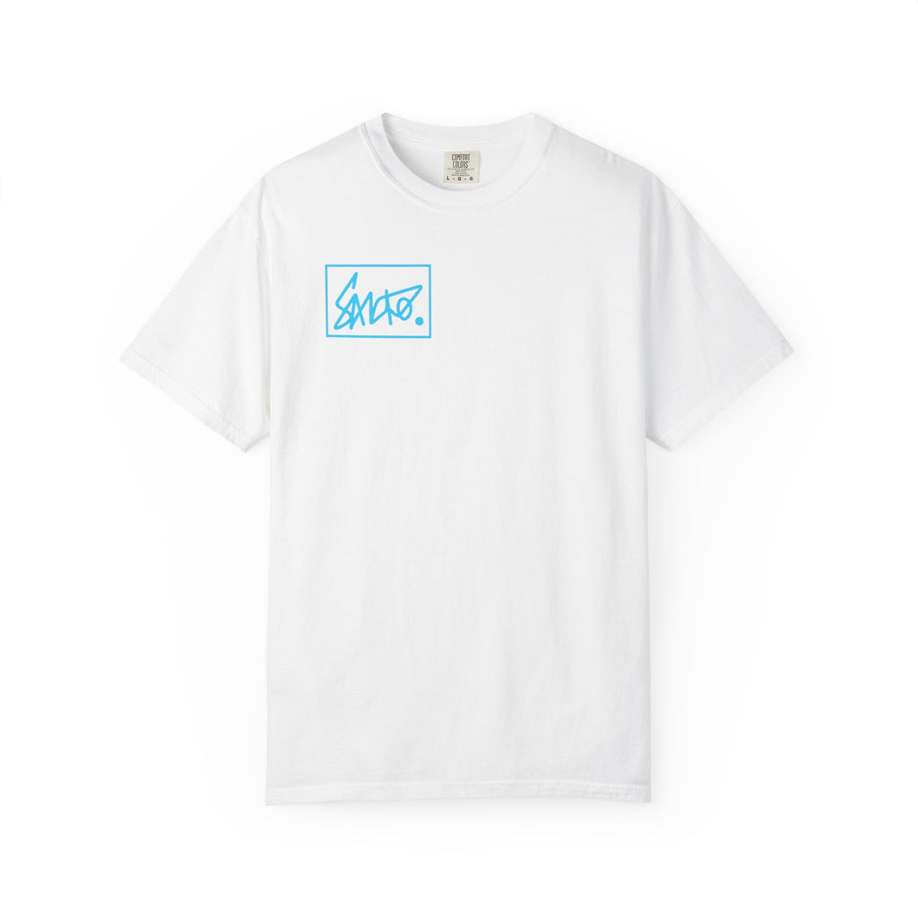 Sancho Classic T-Shirt White and Blue Logo