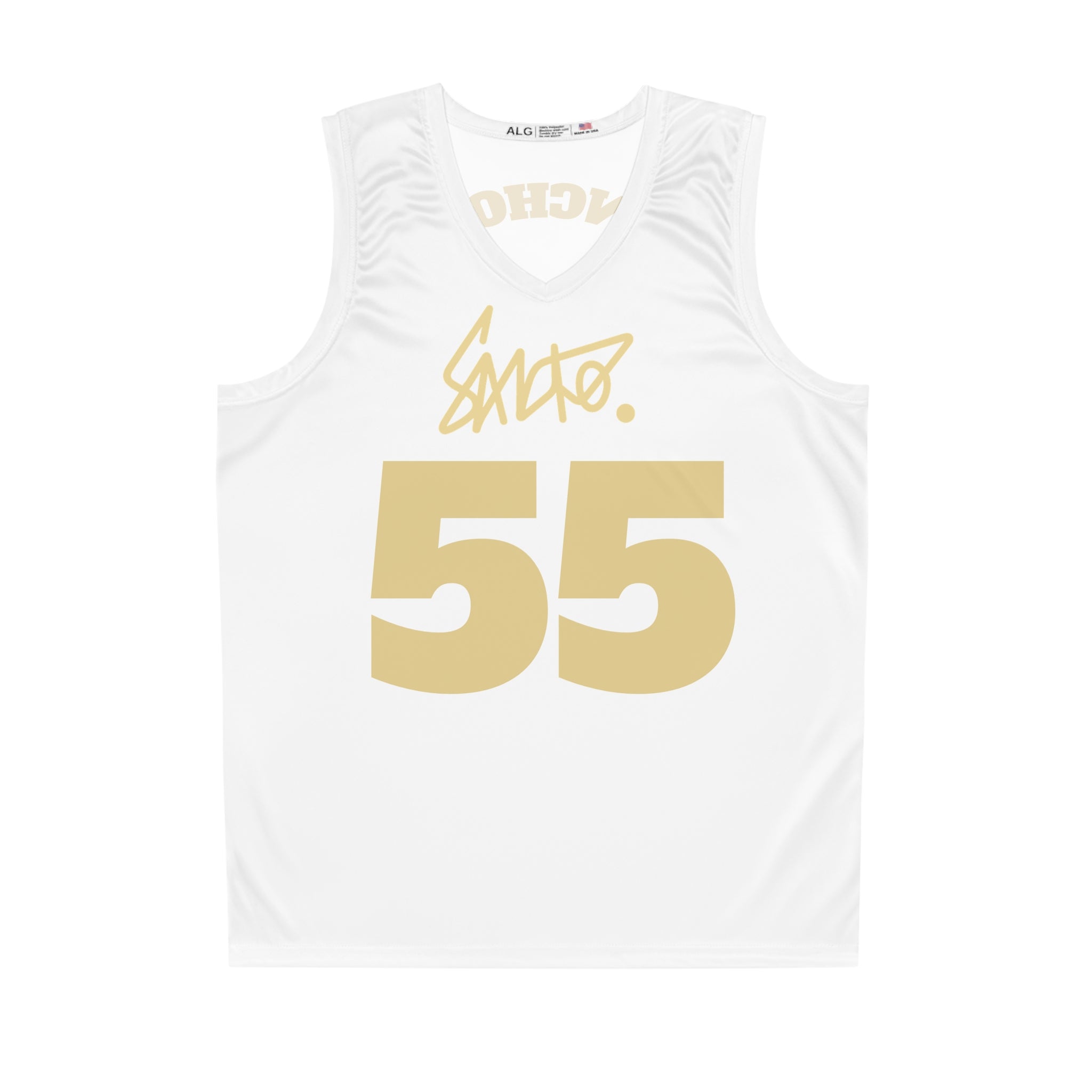 Custom 'Sancho Jr 55' Basketball Jersey