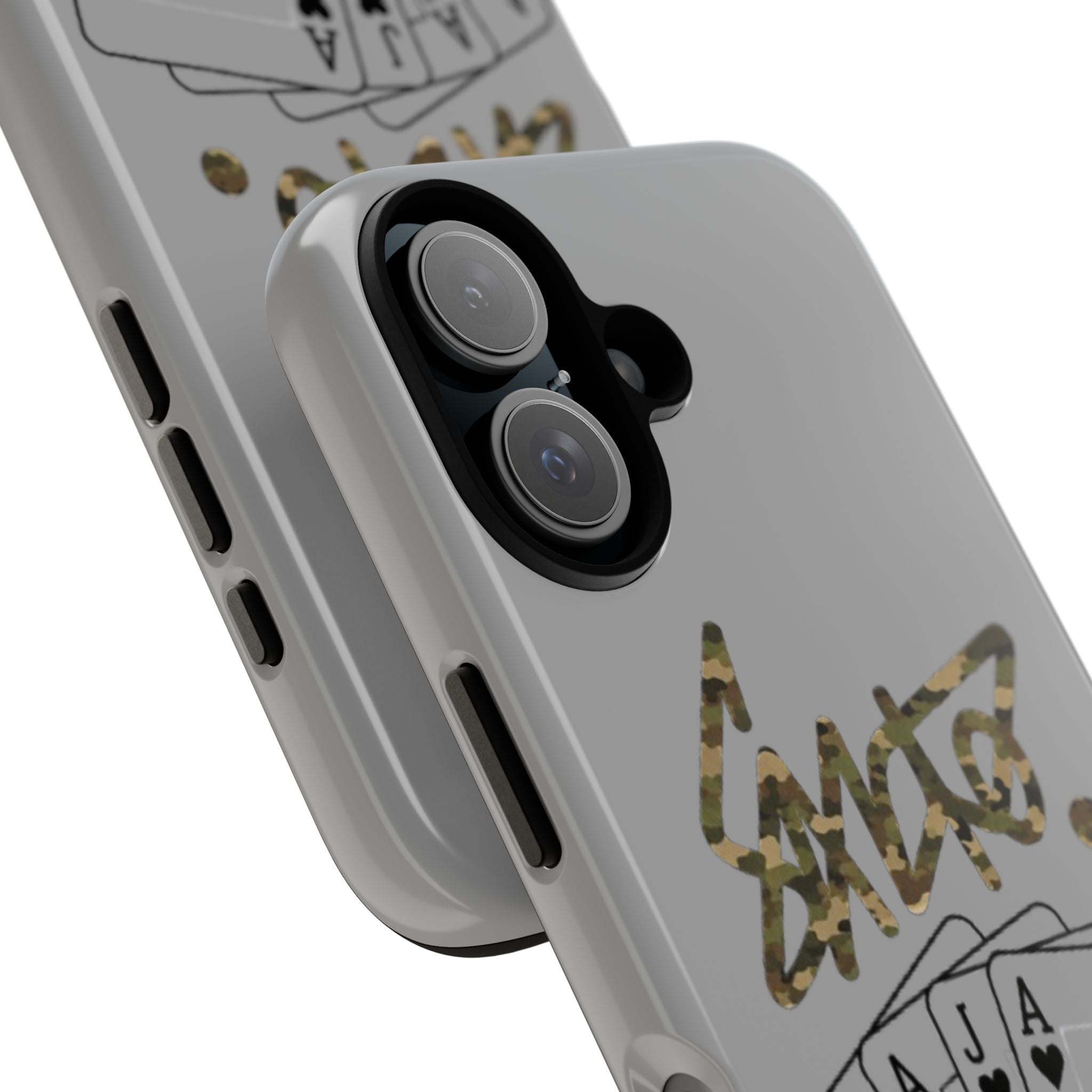 iPhone 16 Phone Case Camo Sancho and Cards