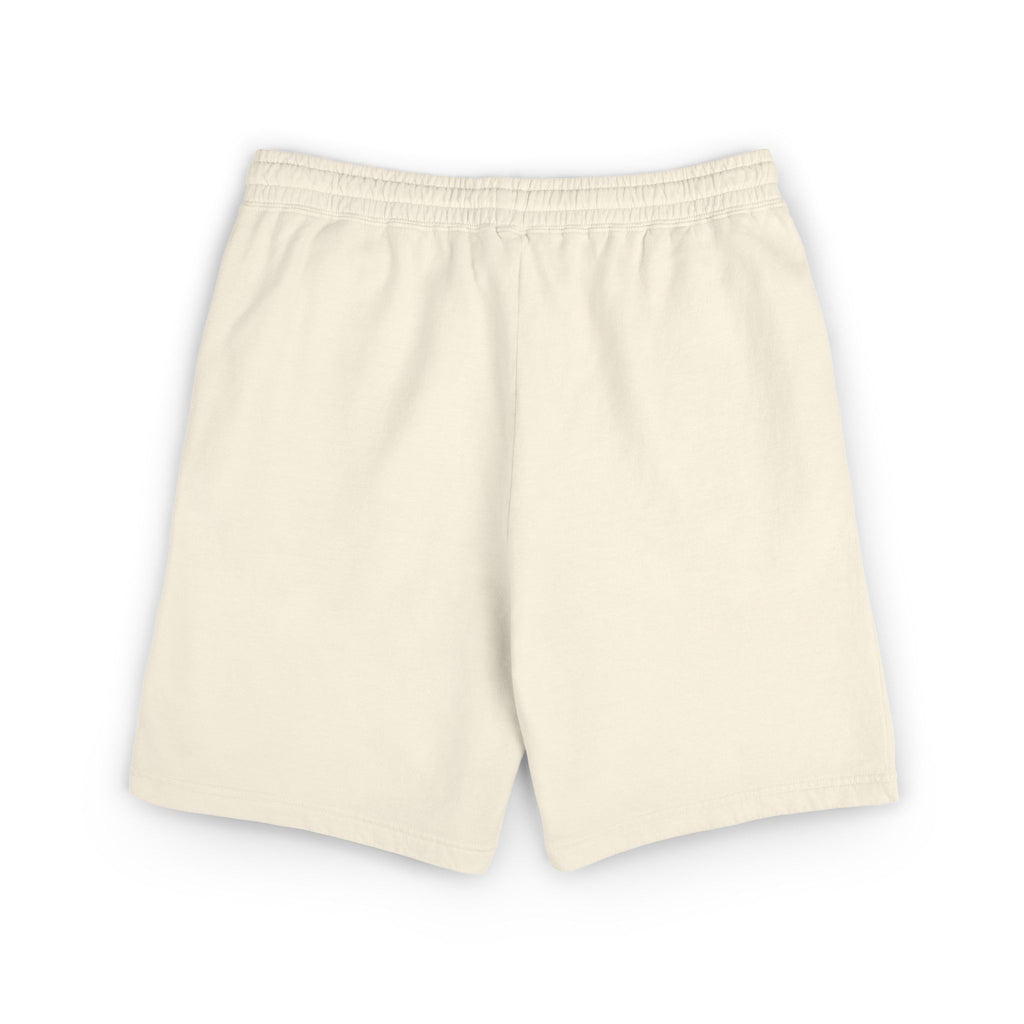 Lightweight Fleece Sweat Shorts — Minimal Box Logo Casual Lounge Shorts